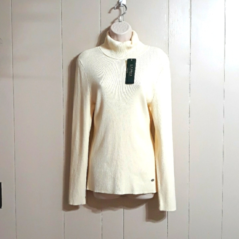 Ralph Lauren ribbed turtleneck sweater